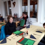 Schlachpartie im Almstüble Bergfrieden Damüls 2017