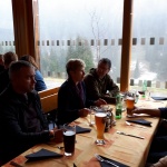 Schlachpartie im Almstüble Bergfrieden Damüls 2017