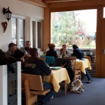 Schlachpartie im Almstüble Bergfrieden Damüls 2017
