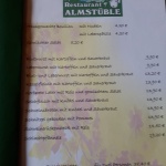 Schlachpartie im Almstüble Bergfrieden Damüls 2017